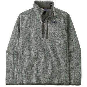 Patagonia Men’s Better Sweater 1/4-Zip Fleece Jacket - Grey, Medium